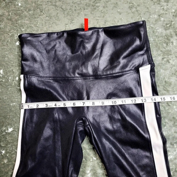Spanx Faux Leather Side Stripe Legging - Picture 7 of 9